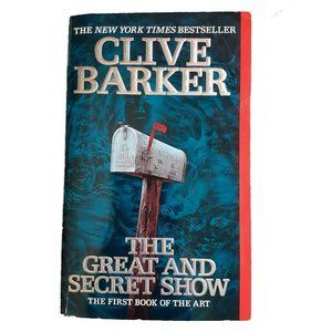 The Great And Secret Show By Clive Barker Vintage 1990 Paperback Book